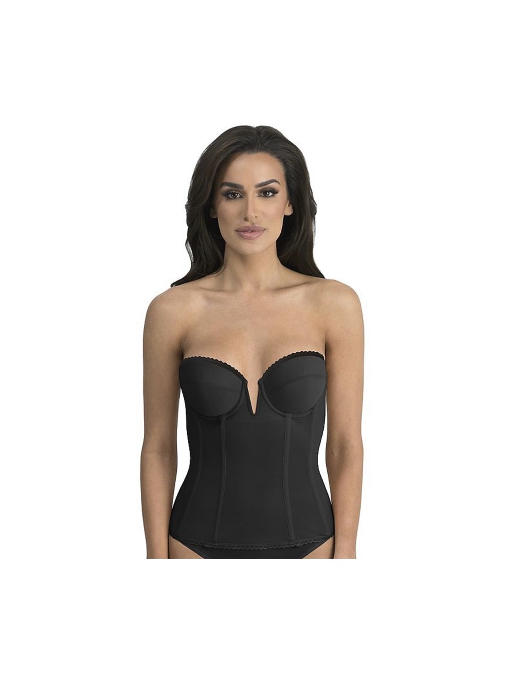 Dominique Vivienne V-Wire Strapless Full Length Bridal Corset 40C NWT